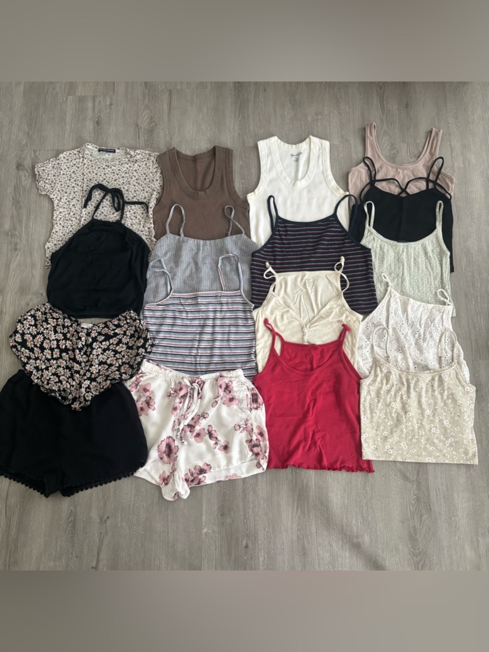 Brandy Melville Tops, Tanks, Shorts Bundle